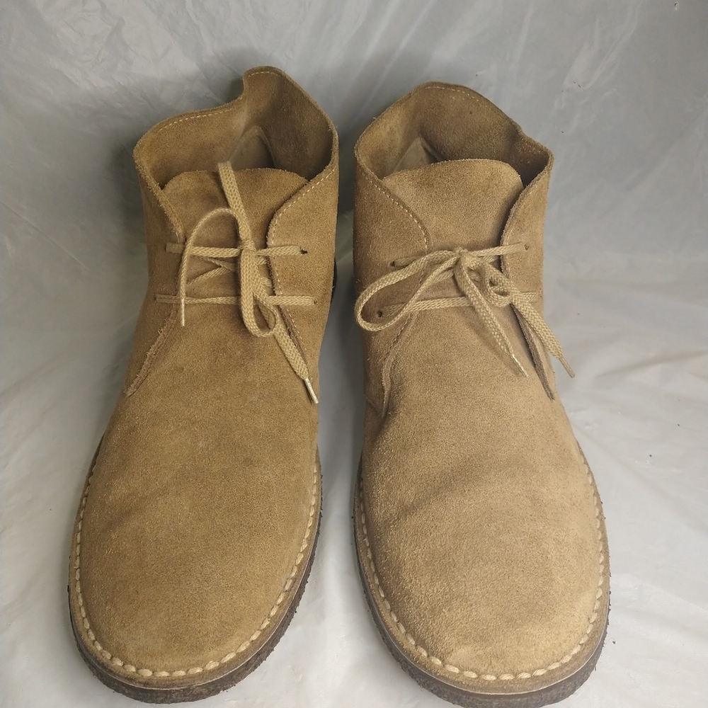 Clarks Originals Mens Desert Trek Inspired "The Ashton" SZ 7.5, Oak Suede